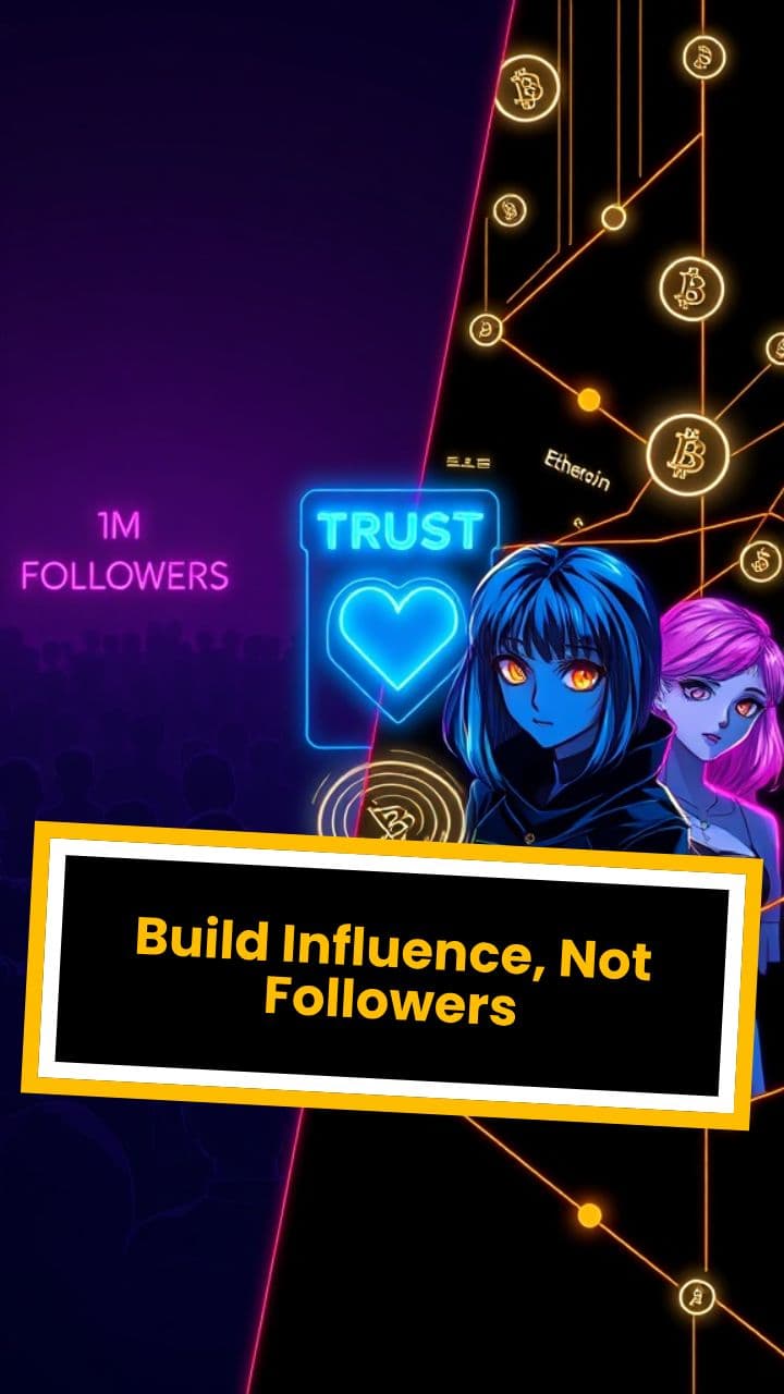 Build Influence, Not Followers