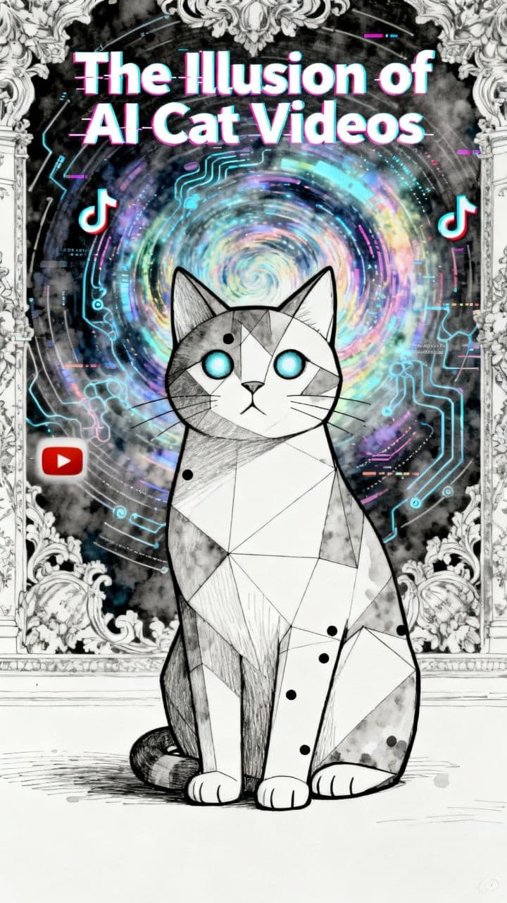 The Illusion of AI Cat Videos