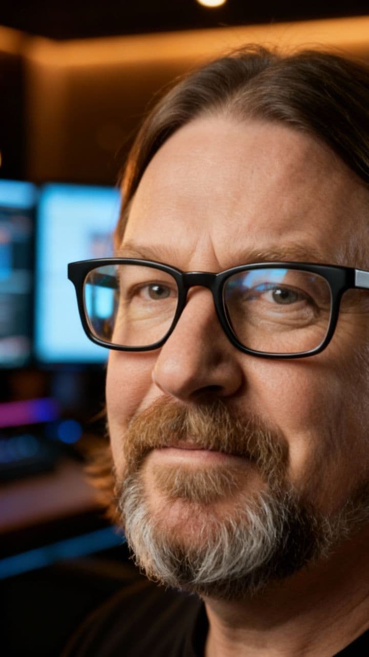 Sexy Zwinkern mit Herz zum Neujahr