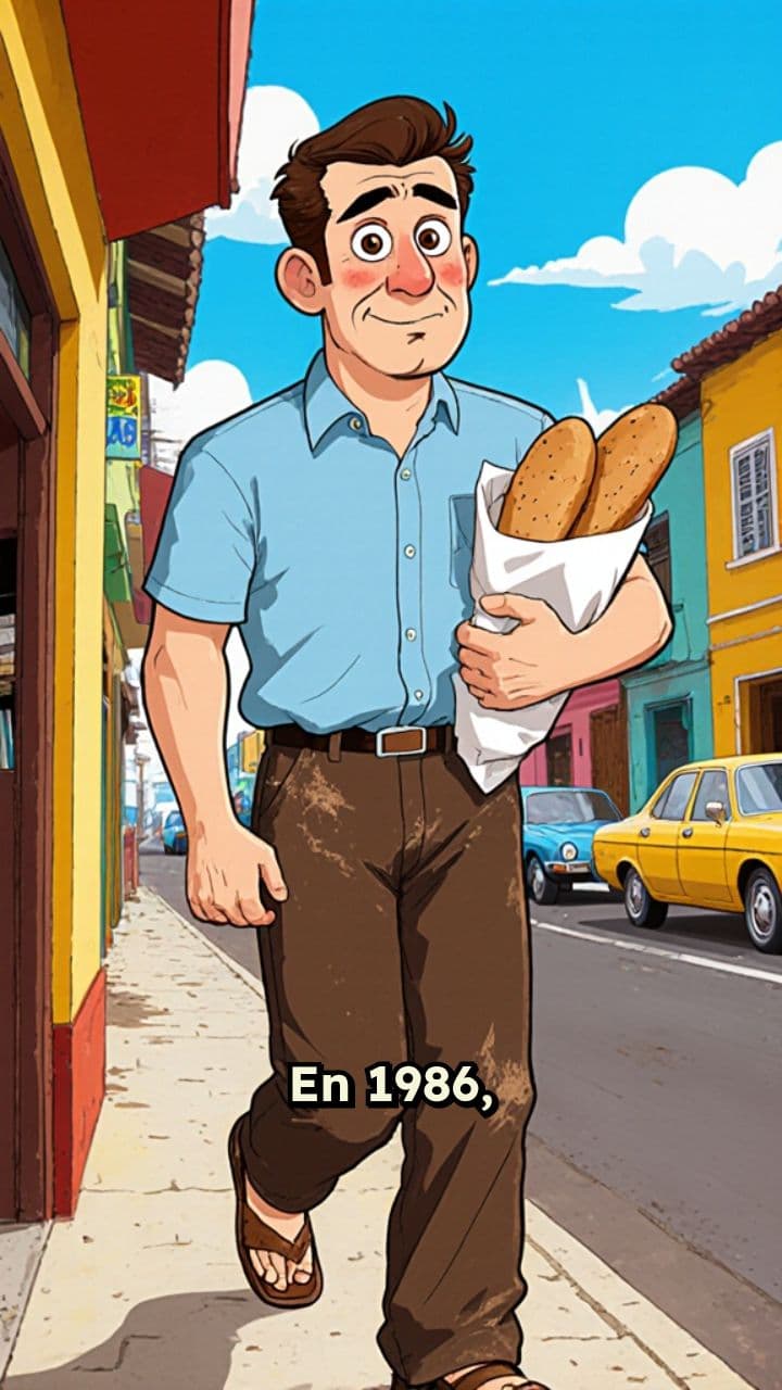 Un homme, deux mondes.