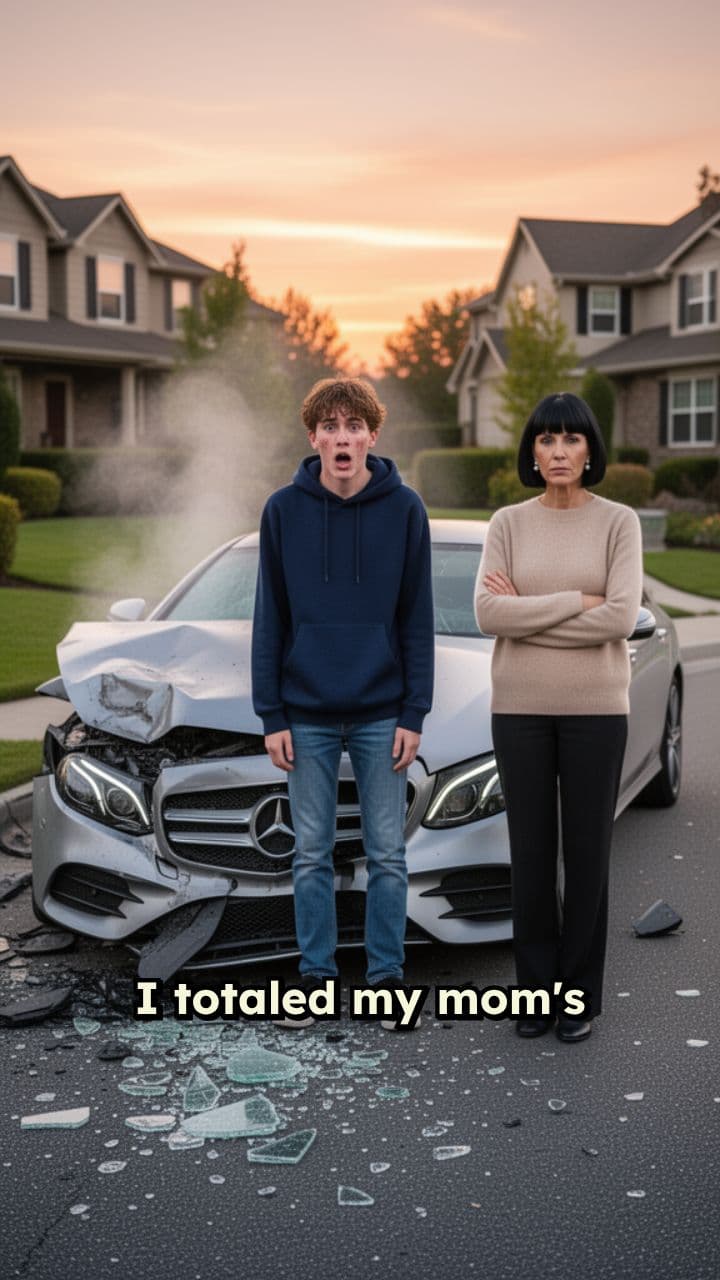 Paying Back Mom’s Wrecked Mercedes
