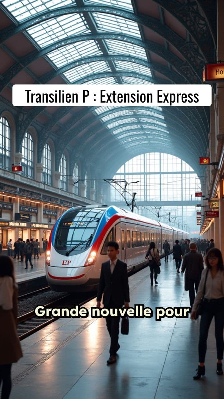 Transilien P : La Nouvelle Ligne Express
