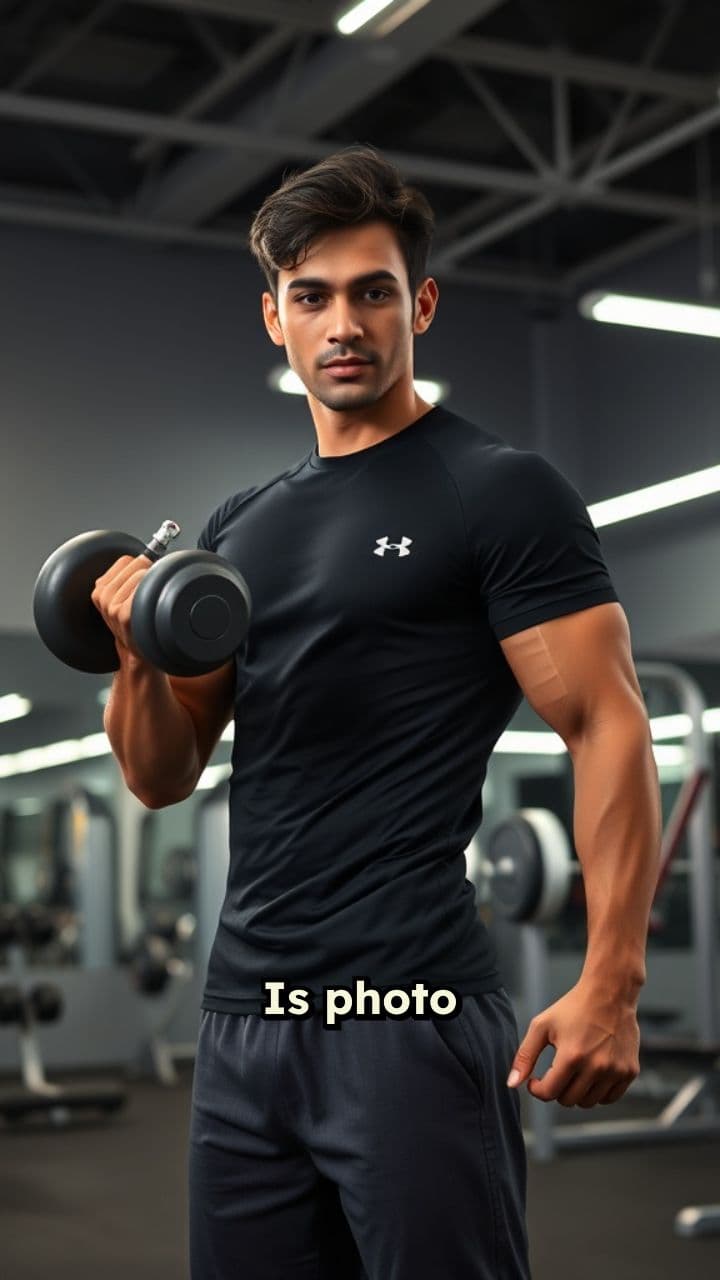 Gym Workout T-Shirt Promotion Video