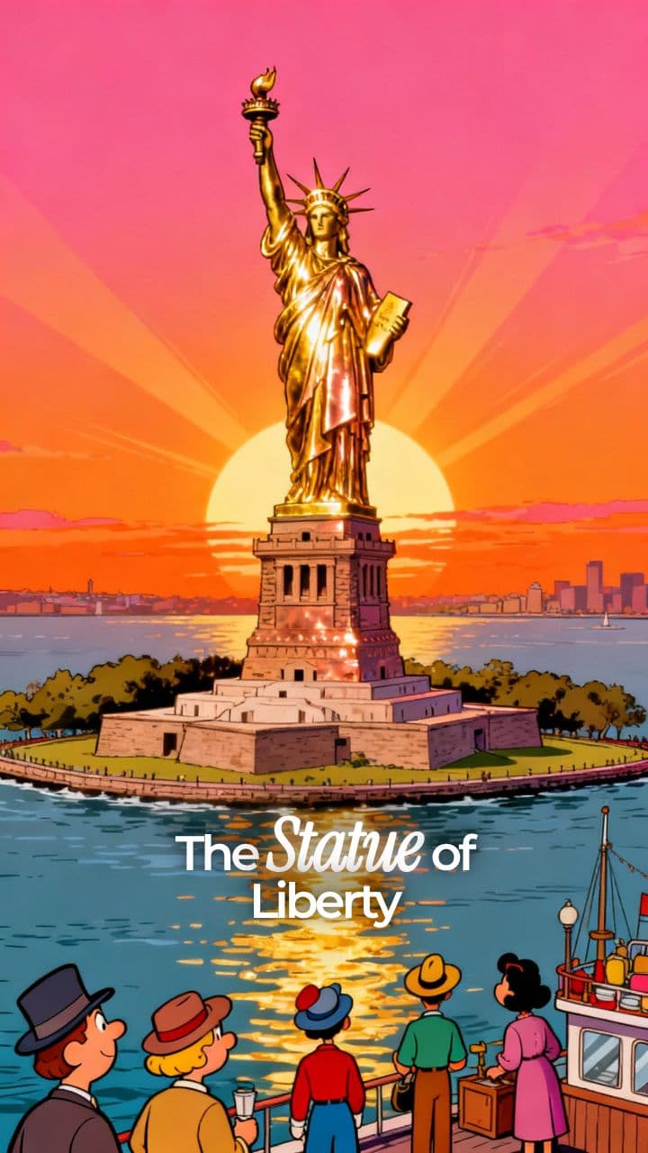 The Green Myth of the Statue of Liberty