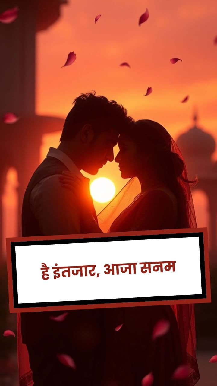 है इंतजार, आजा सनम