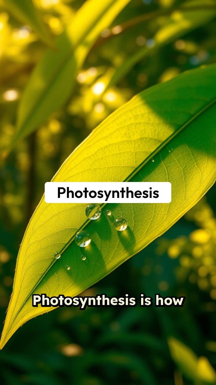 The Miracle of Photosynthesis