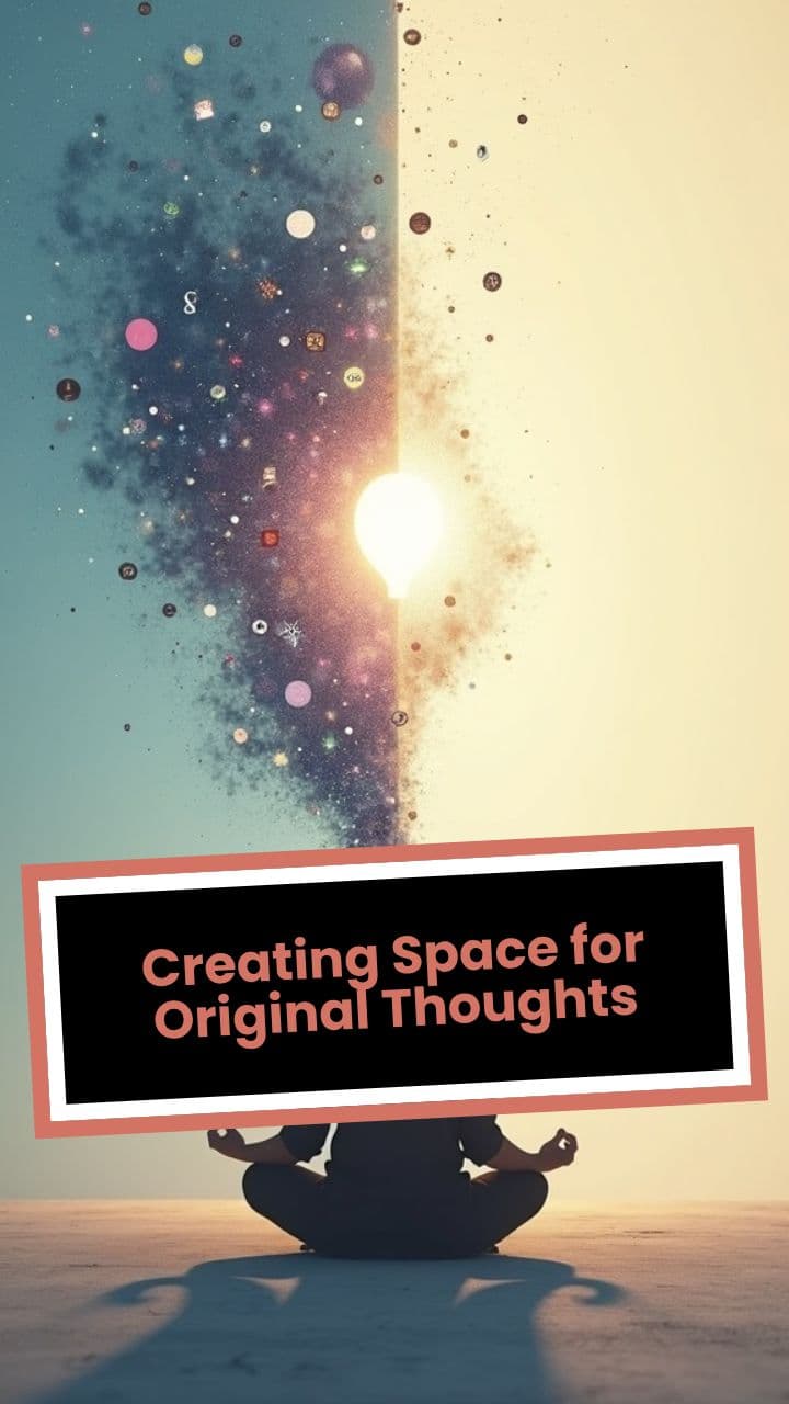 Creating Space for Original Thoughts