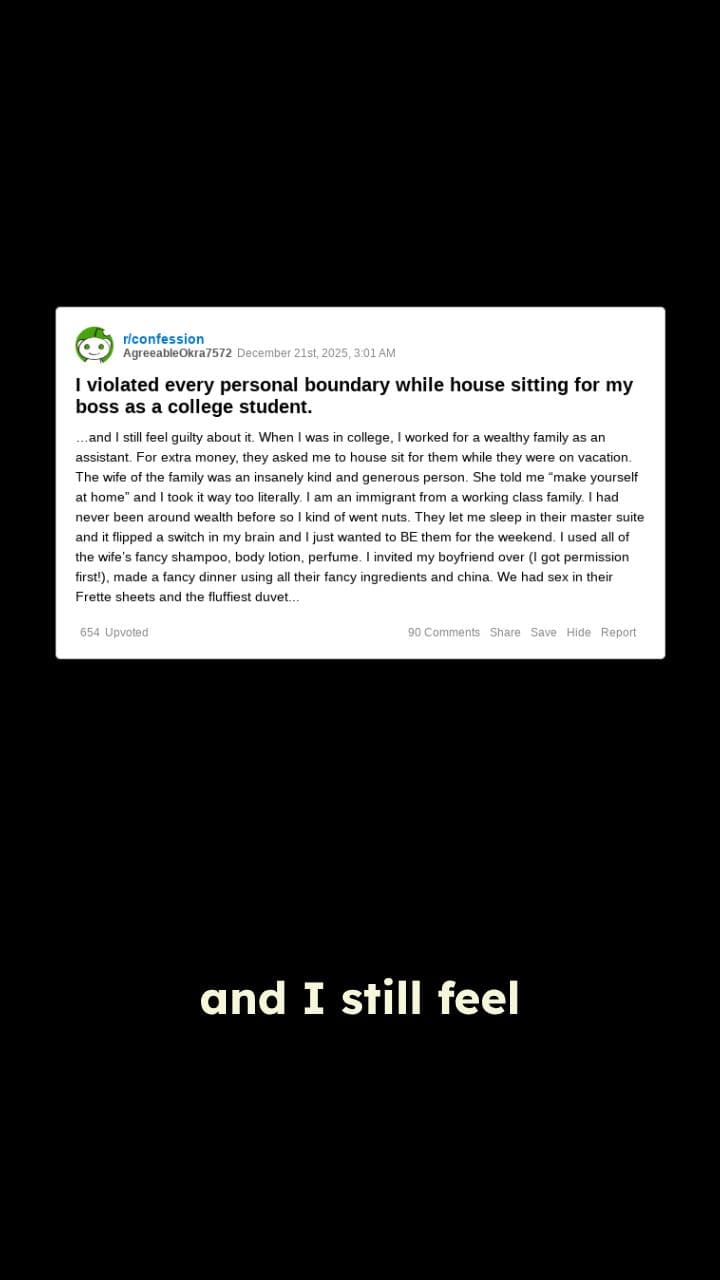 Guilt Over House-Sitting Boundaries