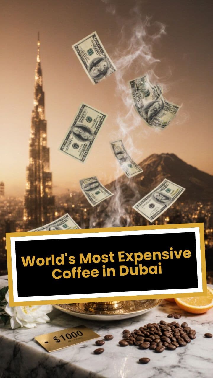 World's Most Expensive Coffee in Dubai