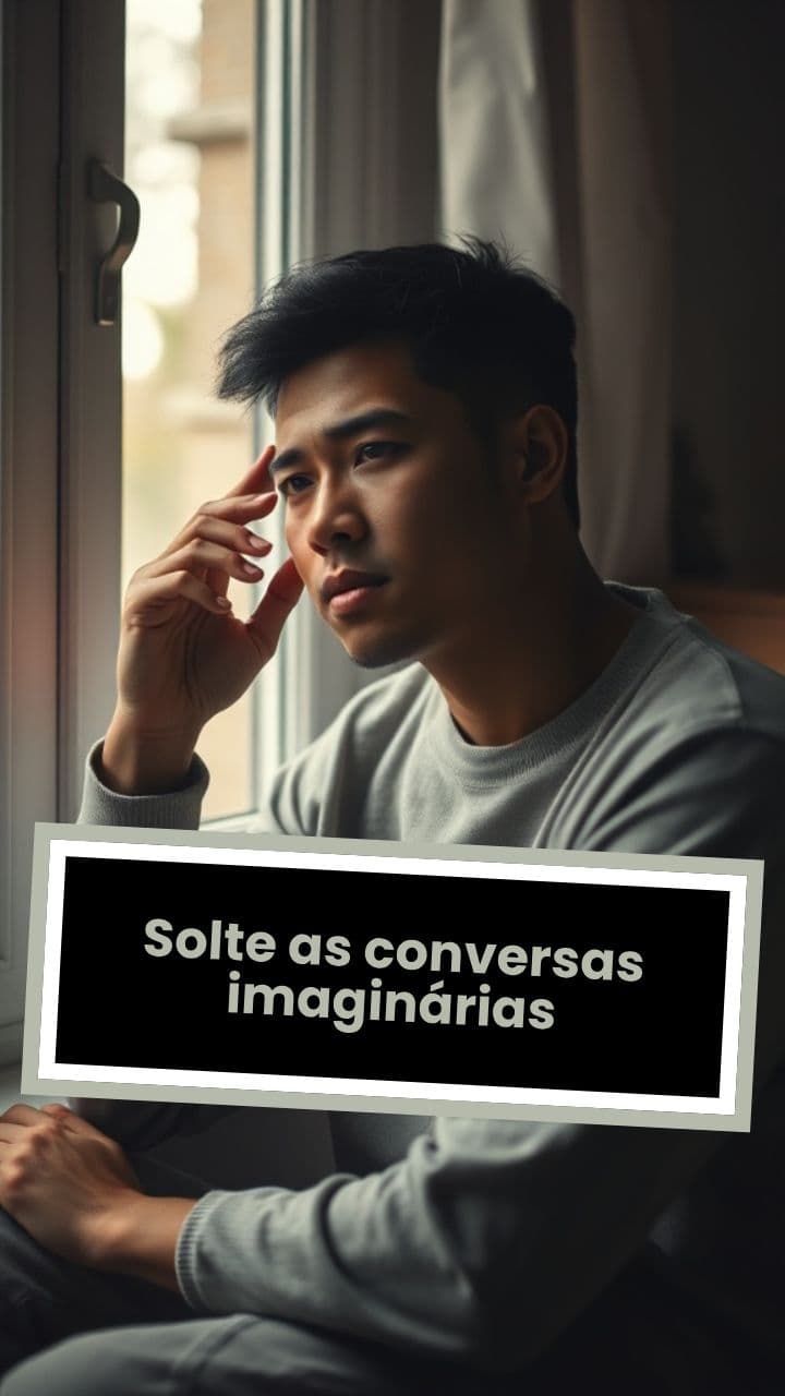 Solte as conversas imaginárias