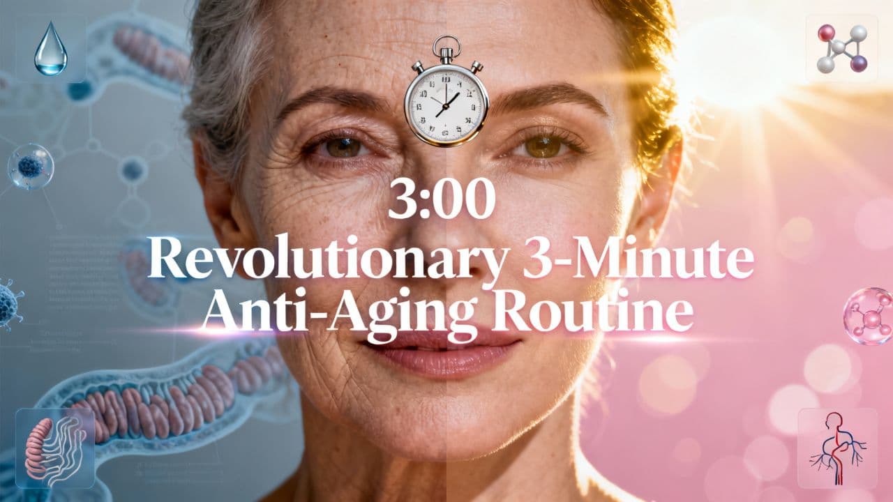 Revolutionary 3-Minute Anti-Aging Routine