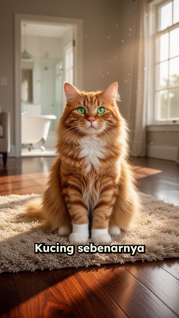Kucing Tak Perlu Sering Dimandikan