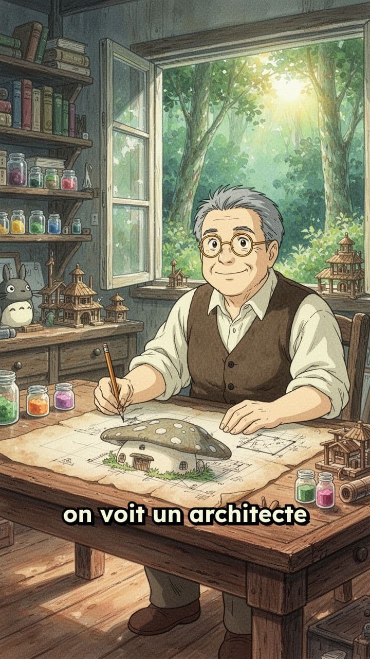 L’architecte et la maison féérique
