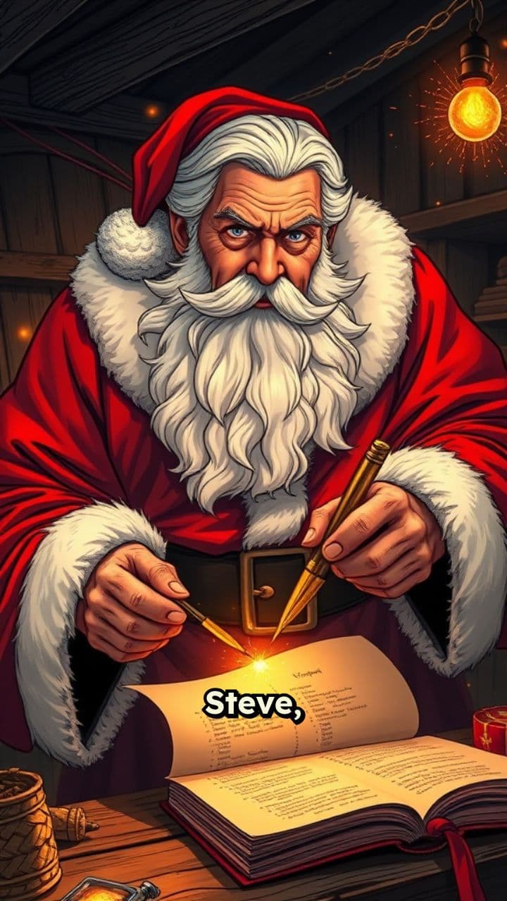 Santa's Epic Warning for Steve