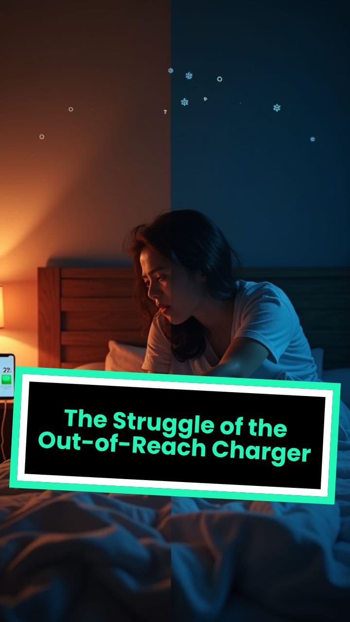 The Struggle of the Out-of-Reach Charger