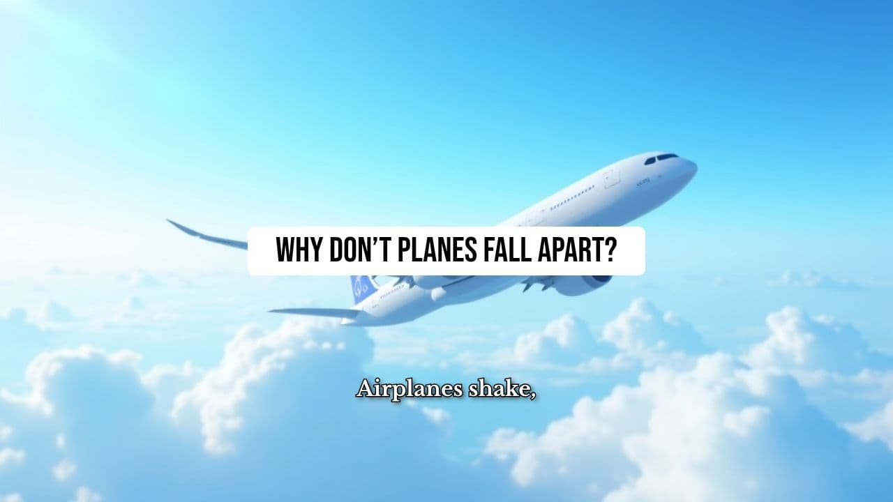 Why Airplanes Don’t Fall Apart From Vibration and Turbulence | RapidSmartFacts