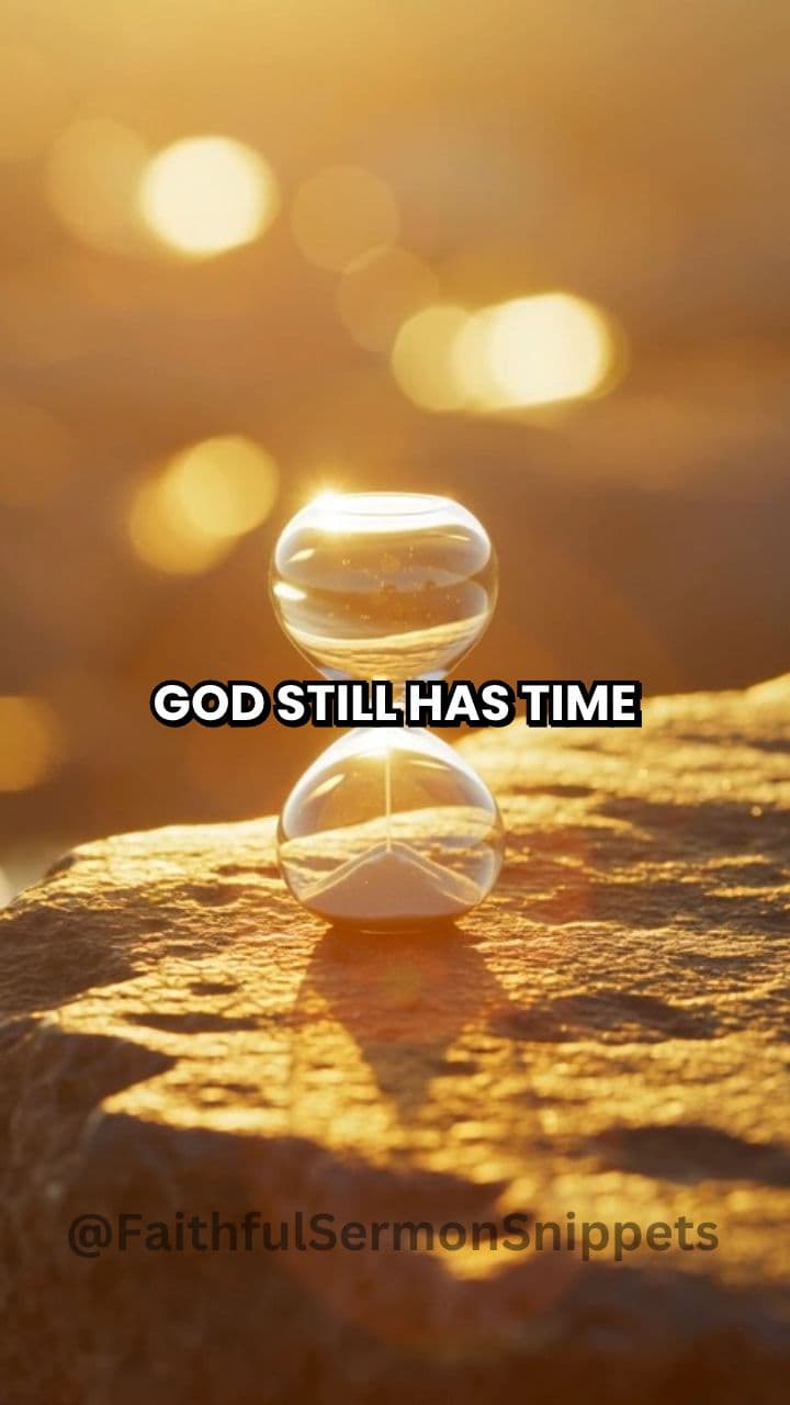 Perfect Timing in God's Hands