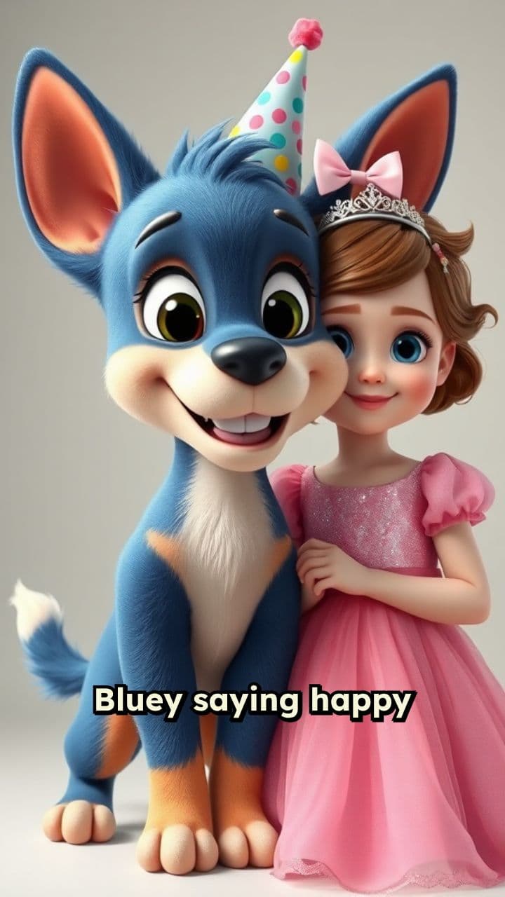 Bluey's Birthday Wish for Athena