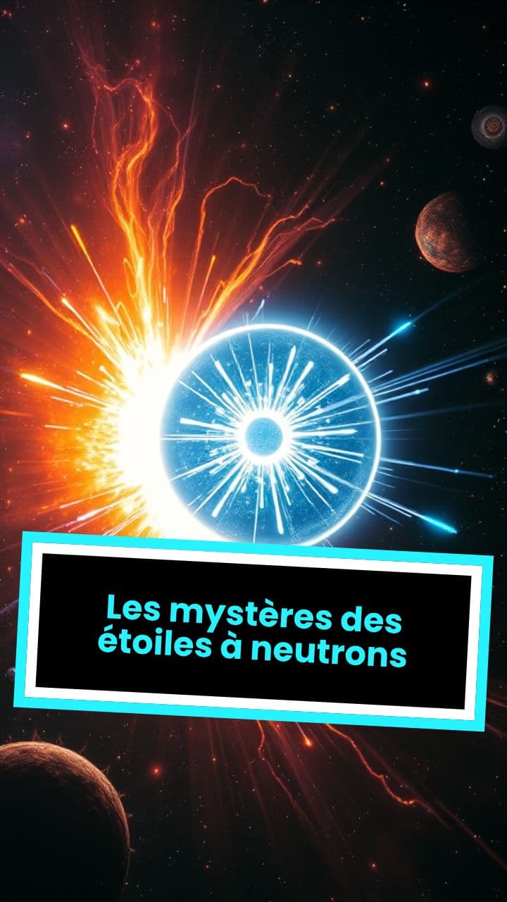 Les mystères des étoiles à neutrons