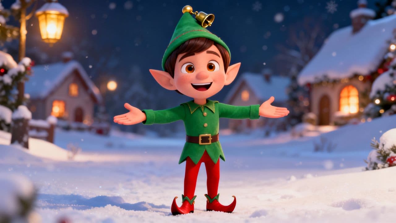 Tanz mit Tim, dem Elf