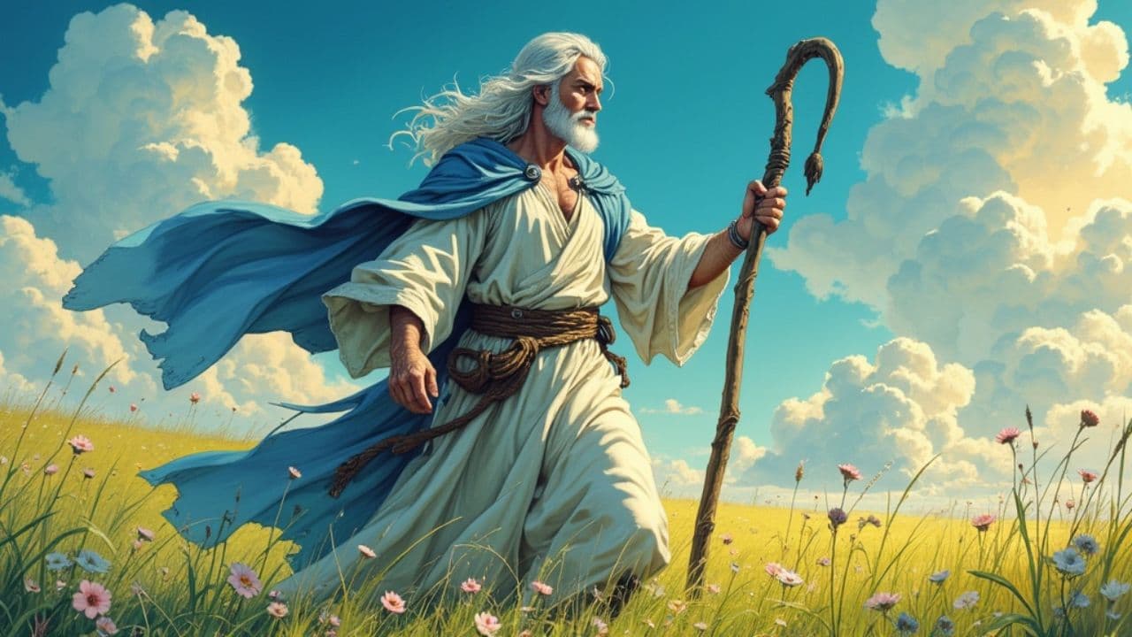 Cosmic Shepherd Jesus