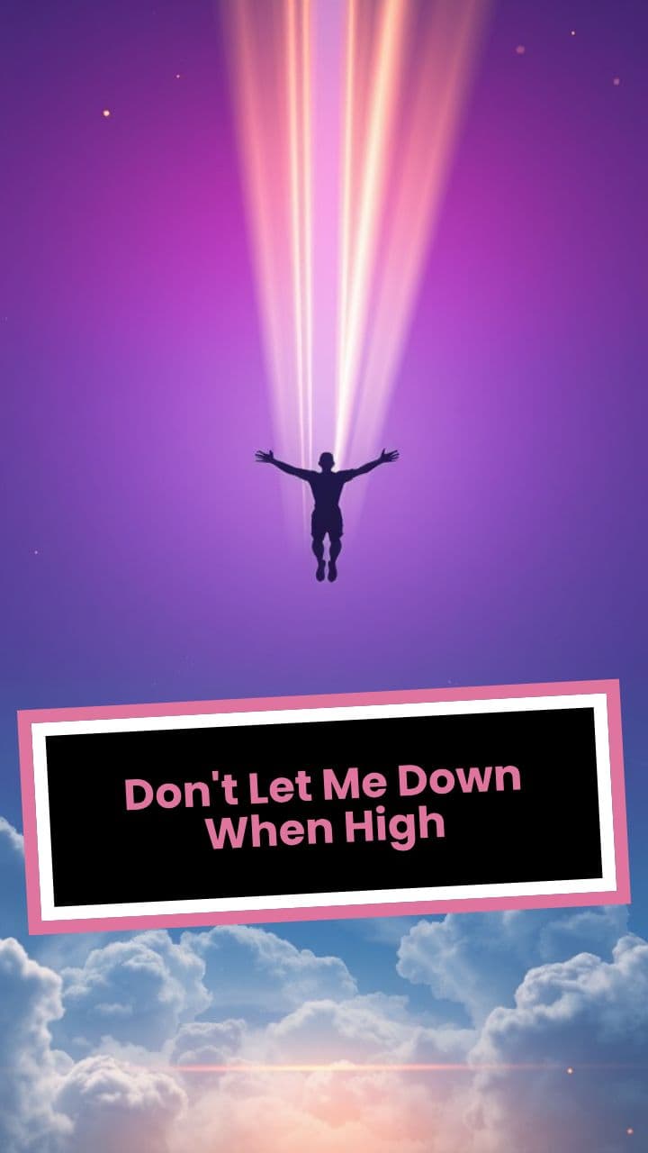 Don't Let Me Down When High