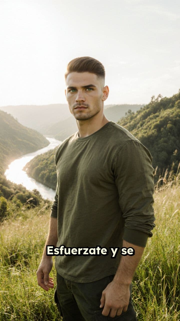 Esfuerzo y valentía en Josué 1:9