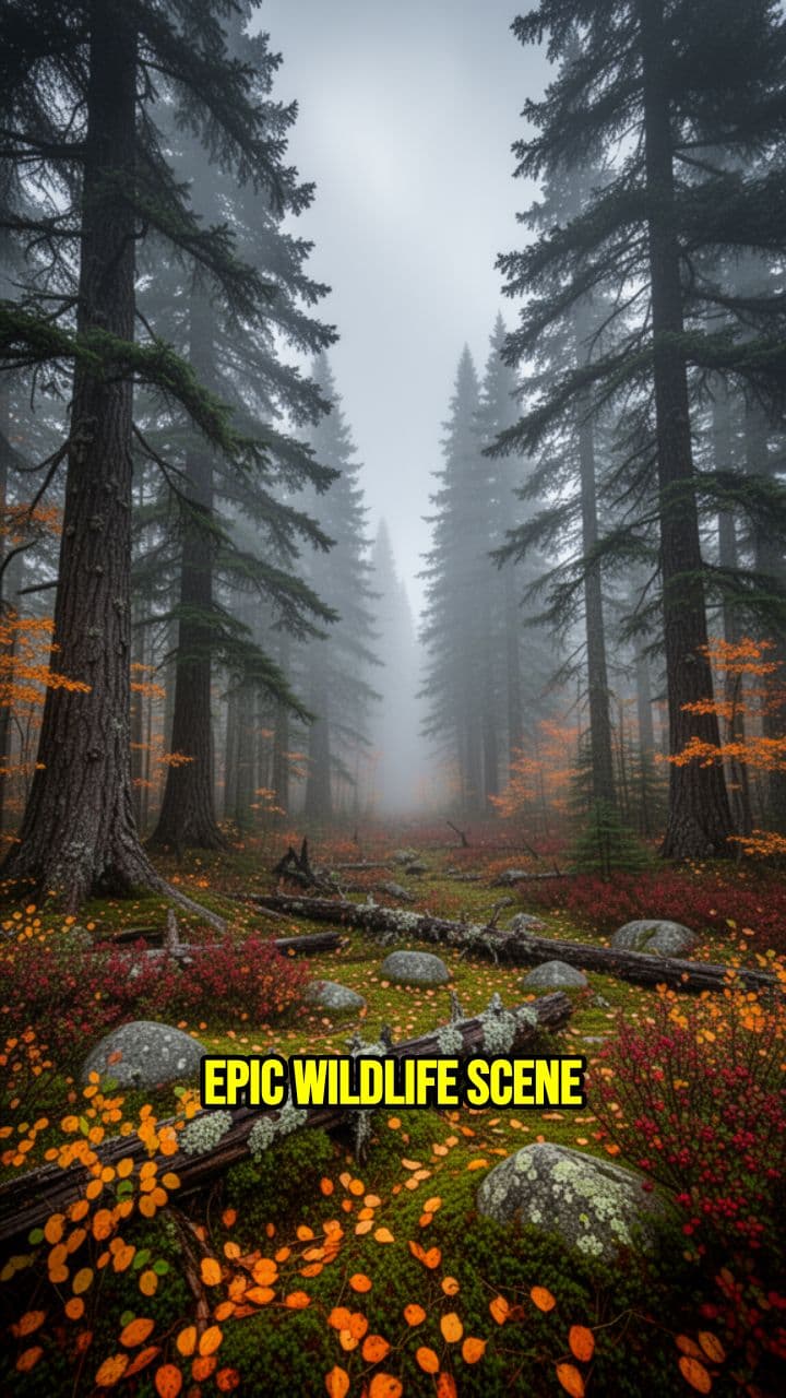 Hungry Grizzly Family on the Hunt