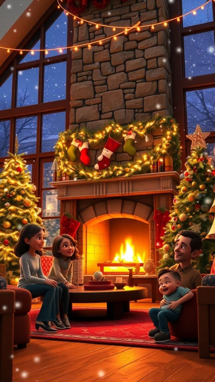 Warming Up the Chimney for Santa