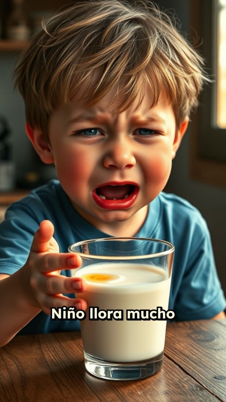Llanto por leche con miel