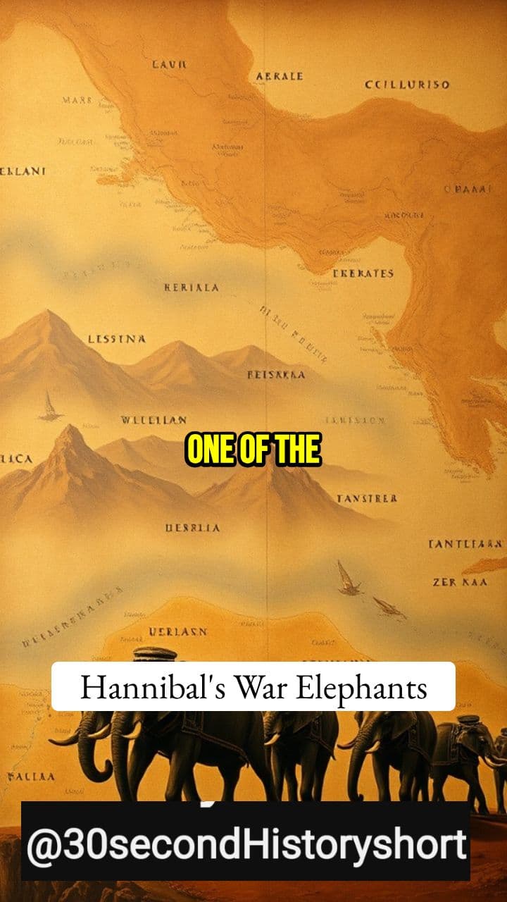Hannibal's War Elephants: An Ancient Tactic