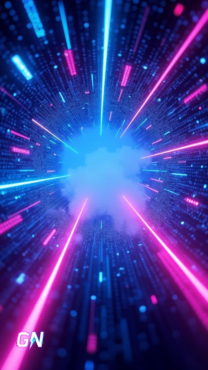 Neon Cyberpunk Tunnel Loop