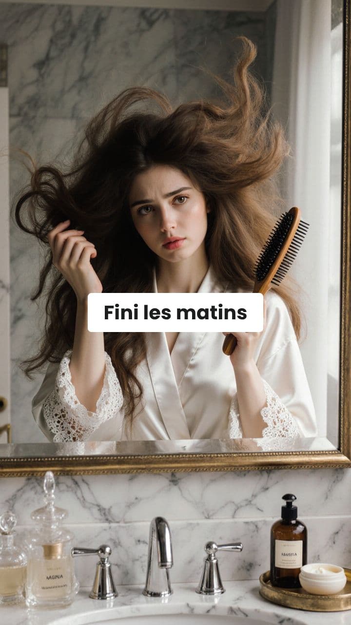 Peigne brumisateur anti-frisottis nourrissant