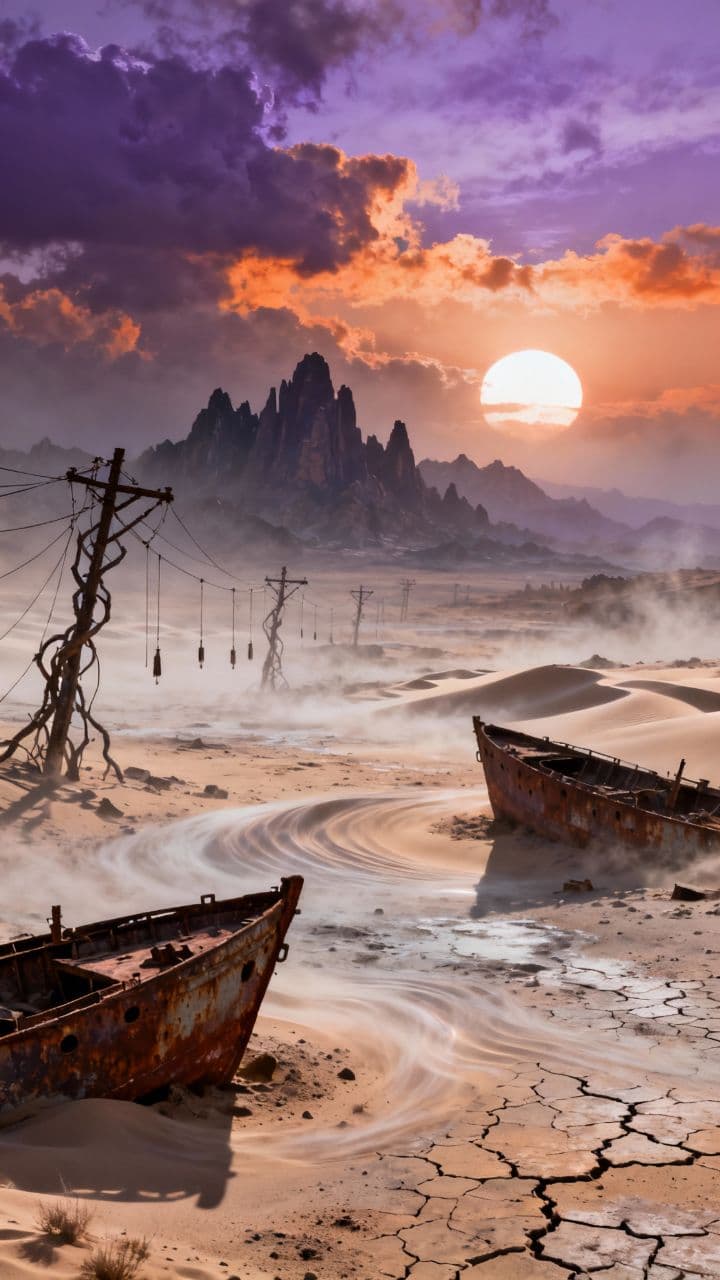 Blue-Eyed Demon Woman