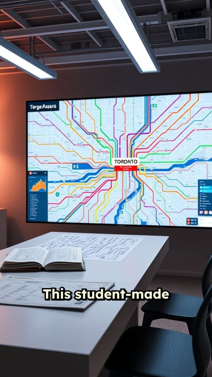 Toronto's Ideal Subway Map Concept