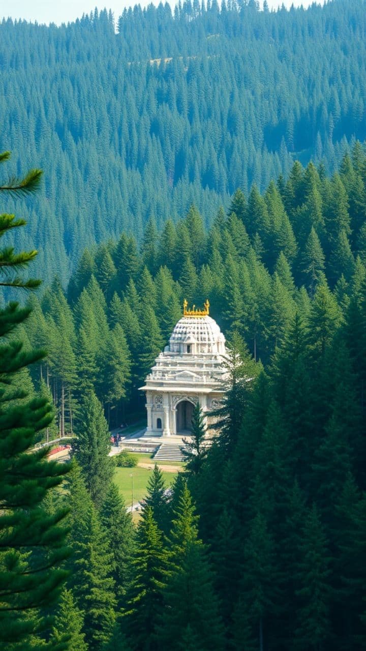 Majestic Chintpurni Mata Temple at Dawn