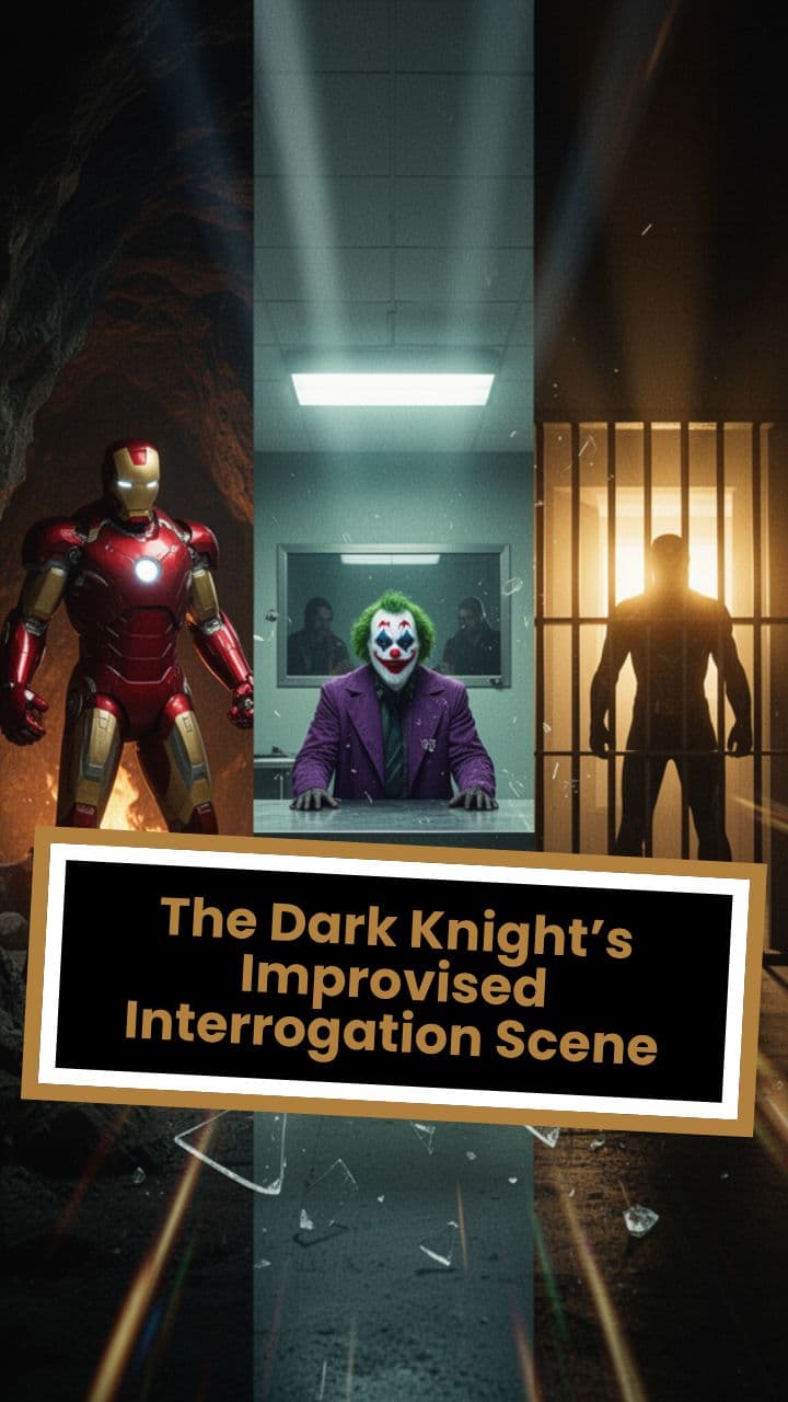 The Dark Knight’s Improvised Interrogation Scene