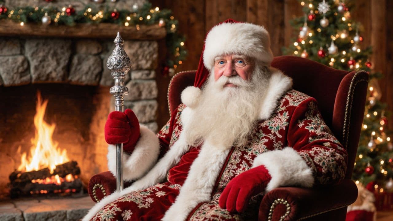 Новогоднее поздравление от Деда Мороза