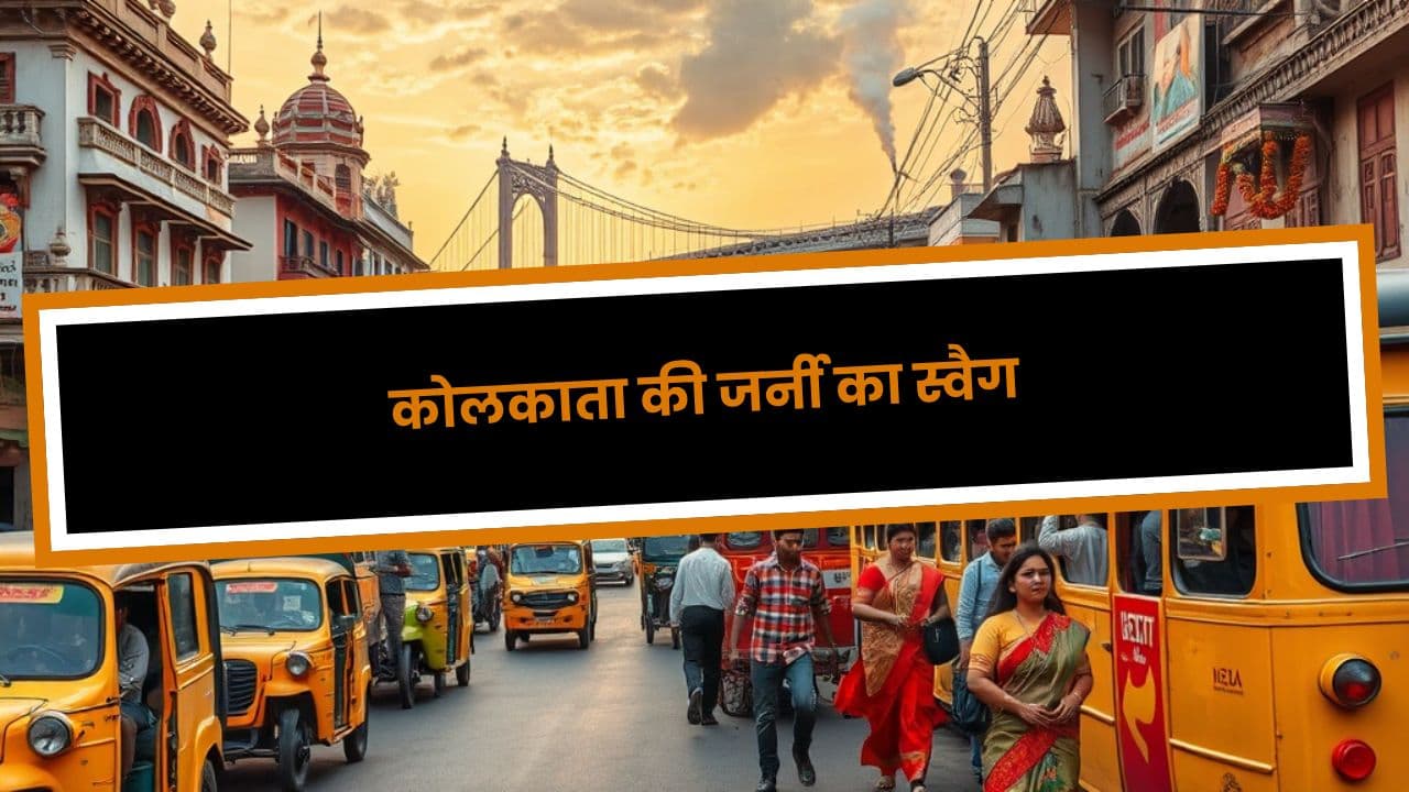 कोलकाता की जर्नी का स्वैग