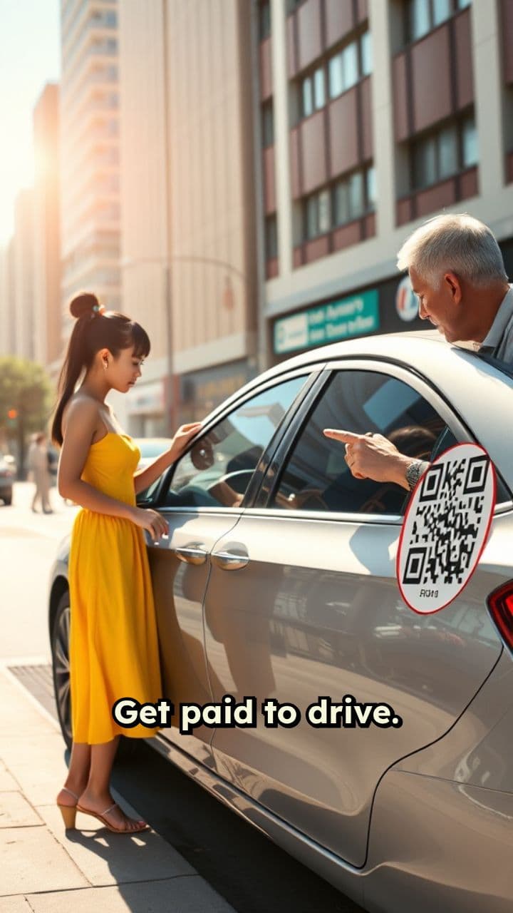 Get Paid to Drive Stickers