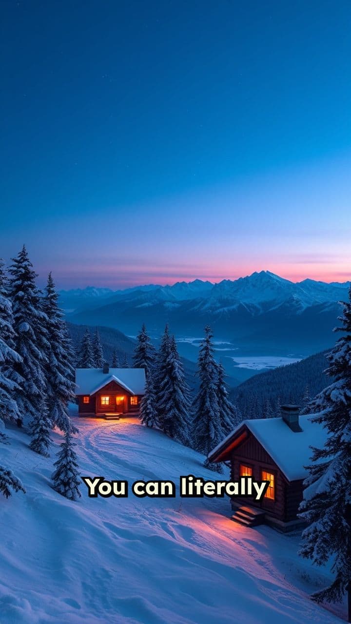 Affordable Christmas Getaway in the Mountains