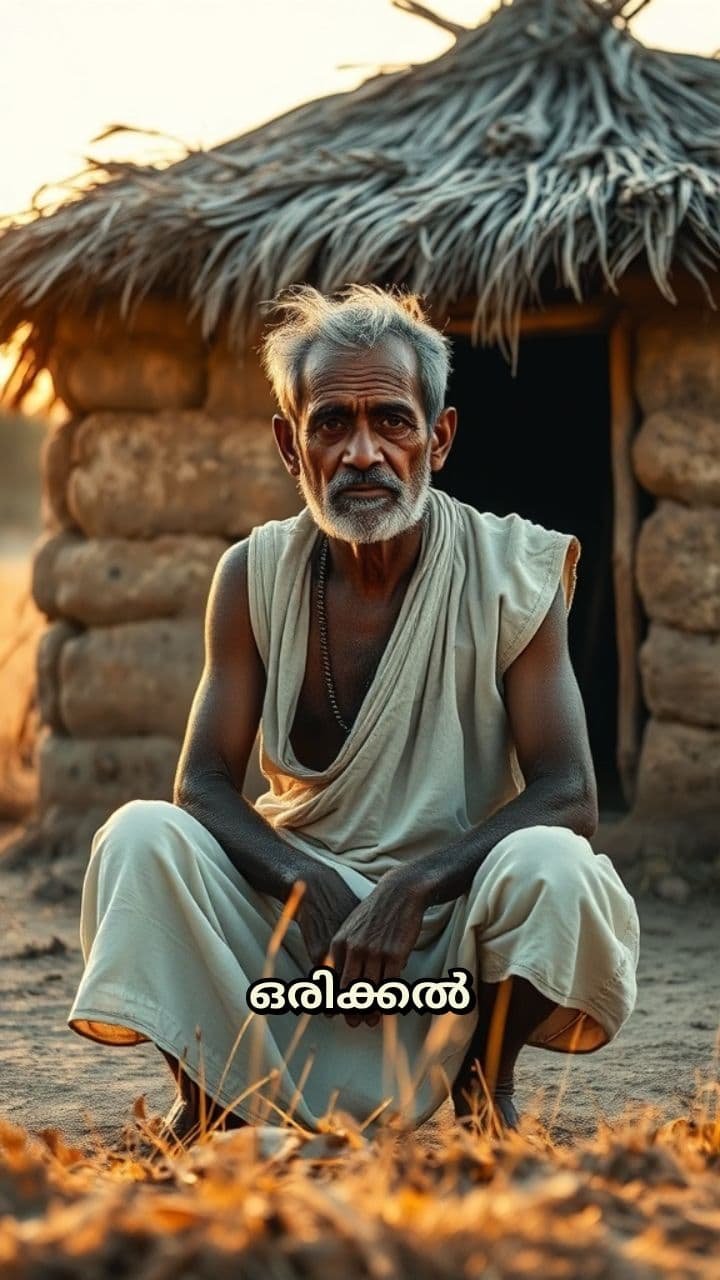 കർഷകനും പ്രാവും കശുമാവും