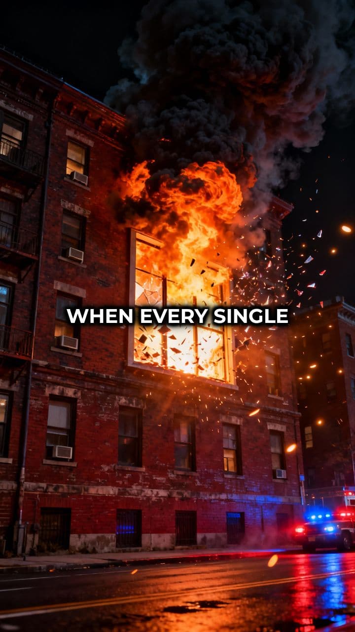 Through the Flames: A Heroic Rescue