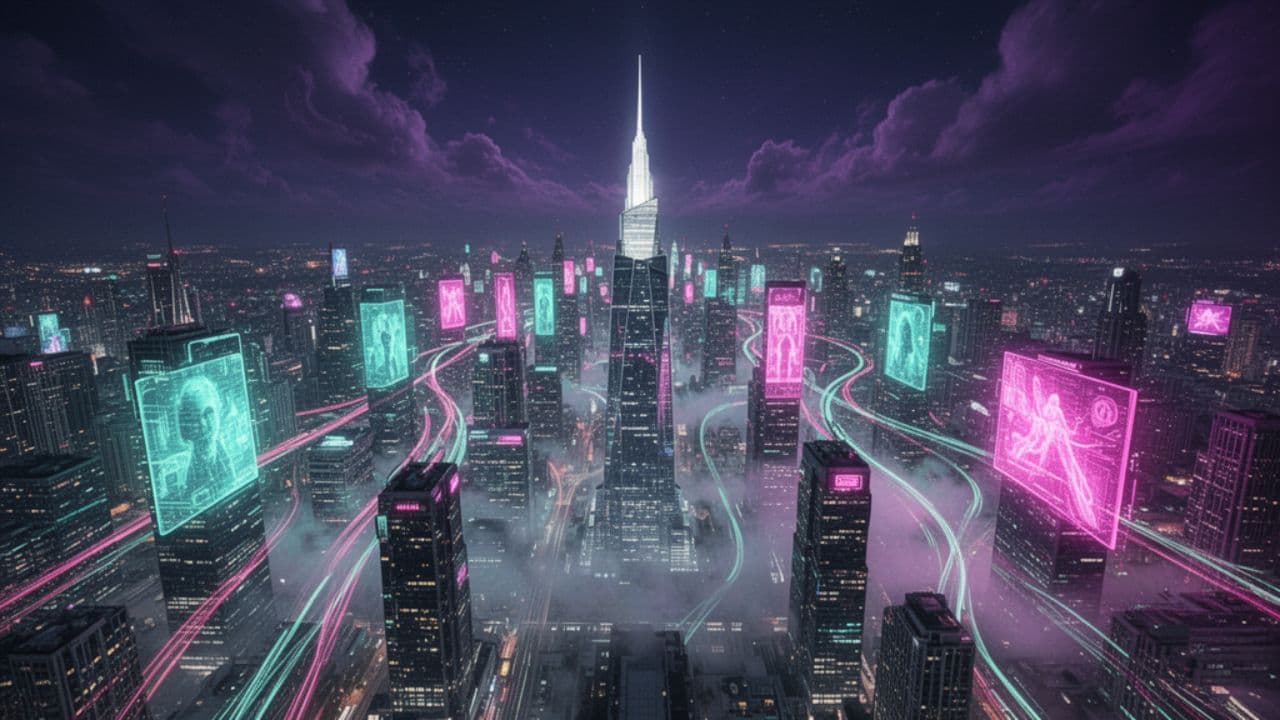 Lost in the Neon Rhythm