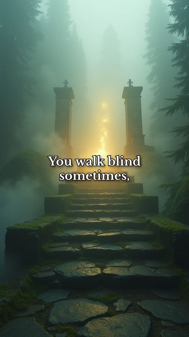 Guided Steps in Darkness