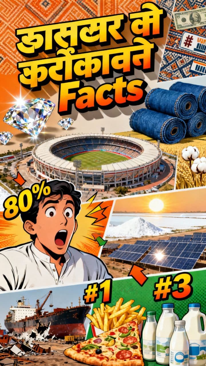 गुजरात के चौंकाने वाले Facts