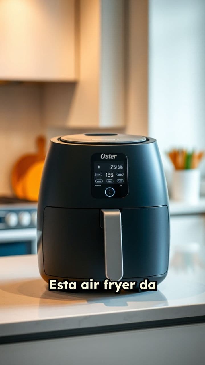 Fritadeira Air Fryer Quadrada da Oster
