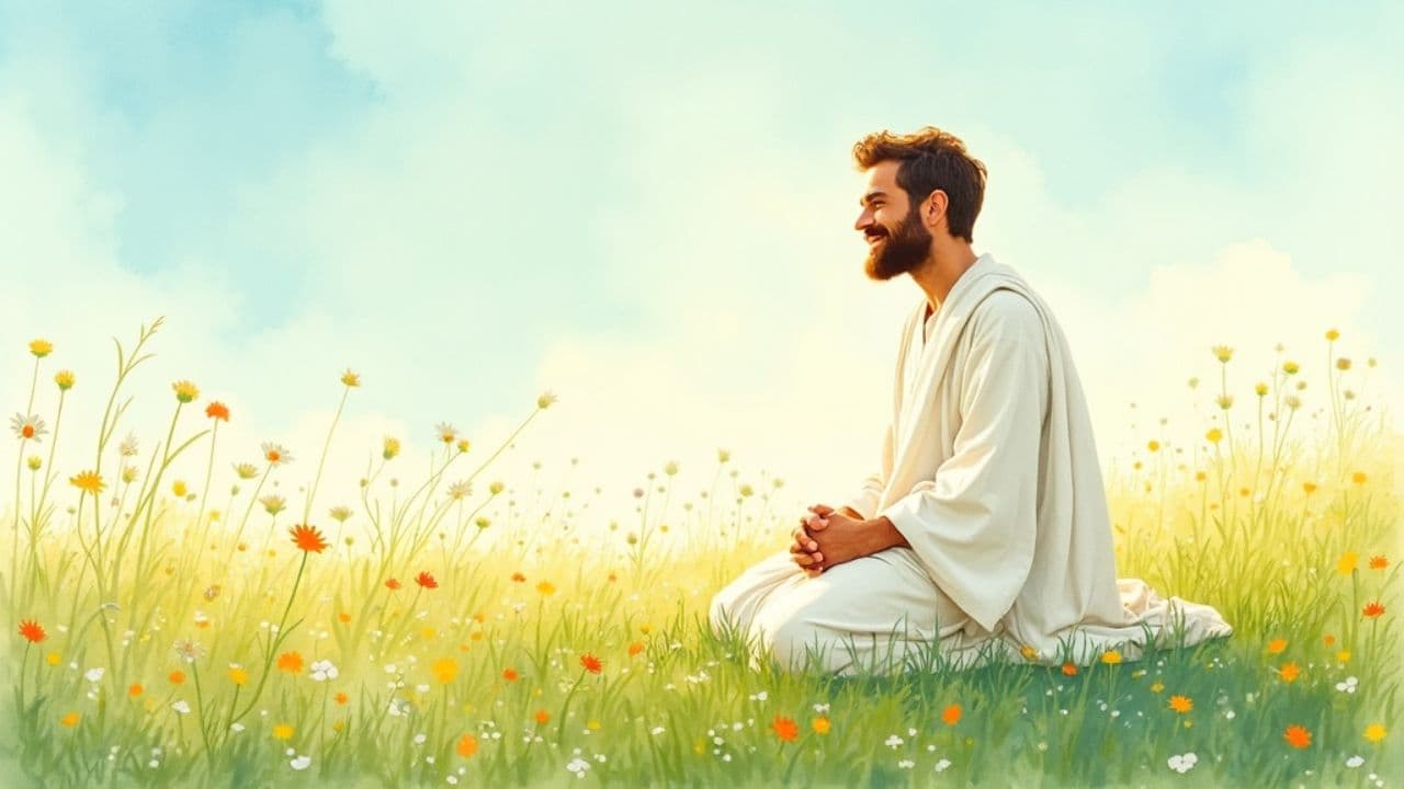 Jesus Embraces Children