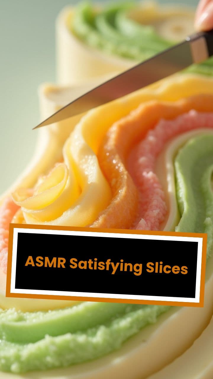 ASMR Satisfying Slices