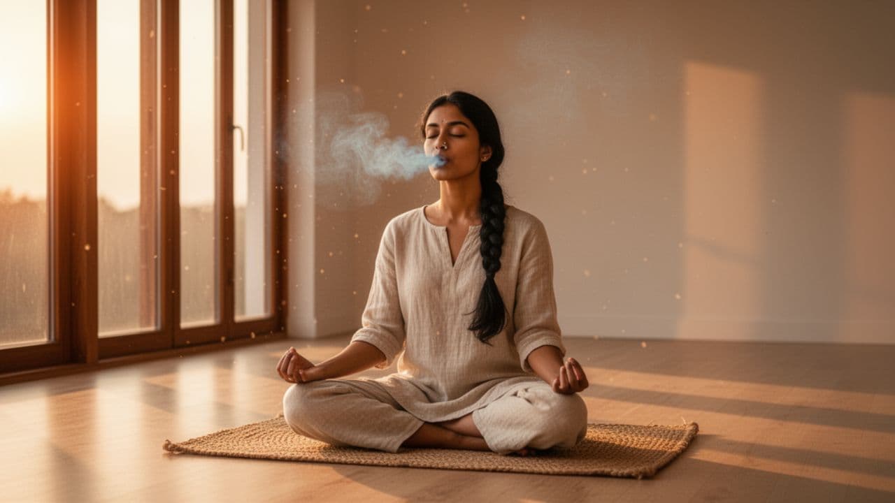 श्वास के साथ नेगेटिविटी छोड़ें